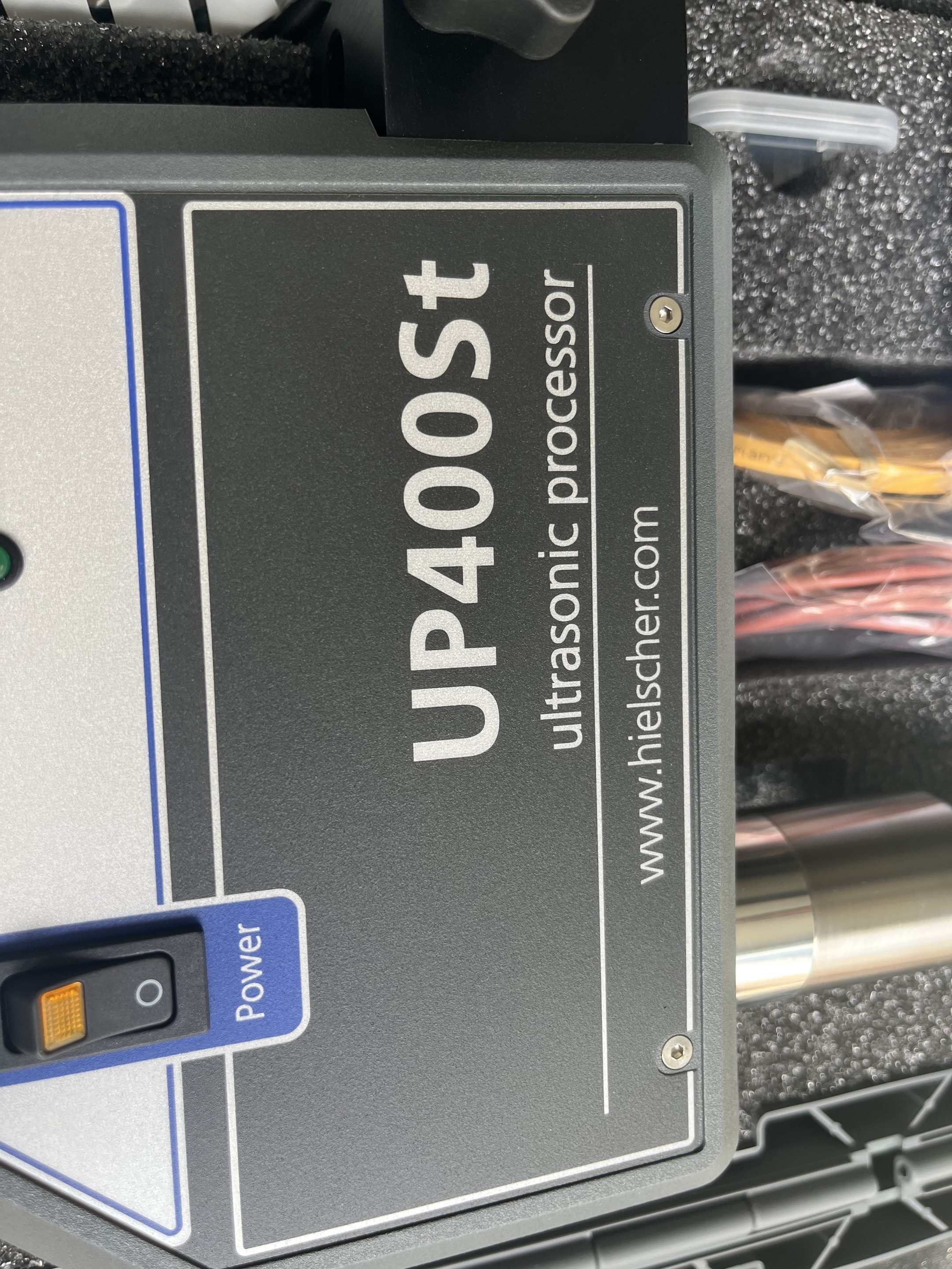 Hielscher实验室均质机UP400St用于油漆/涂料/颜料等