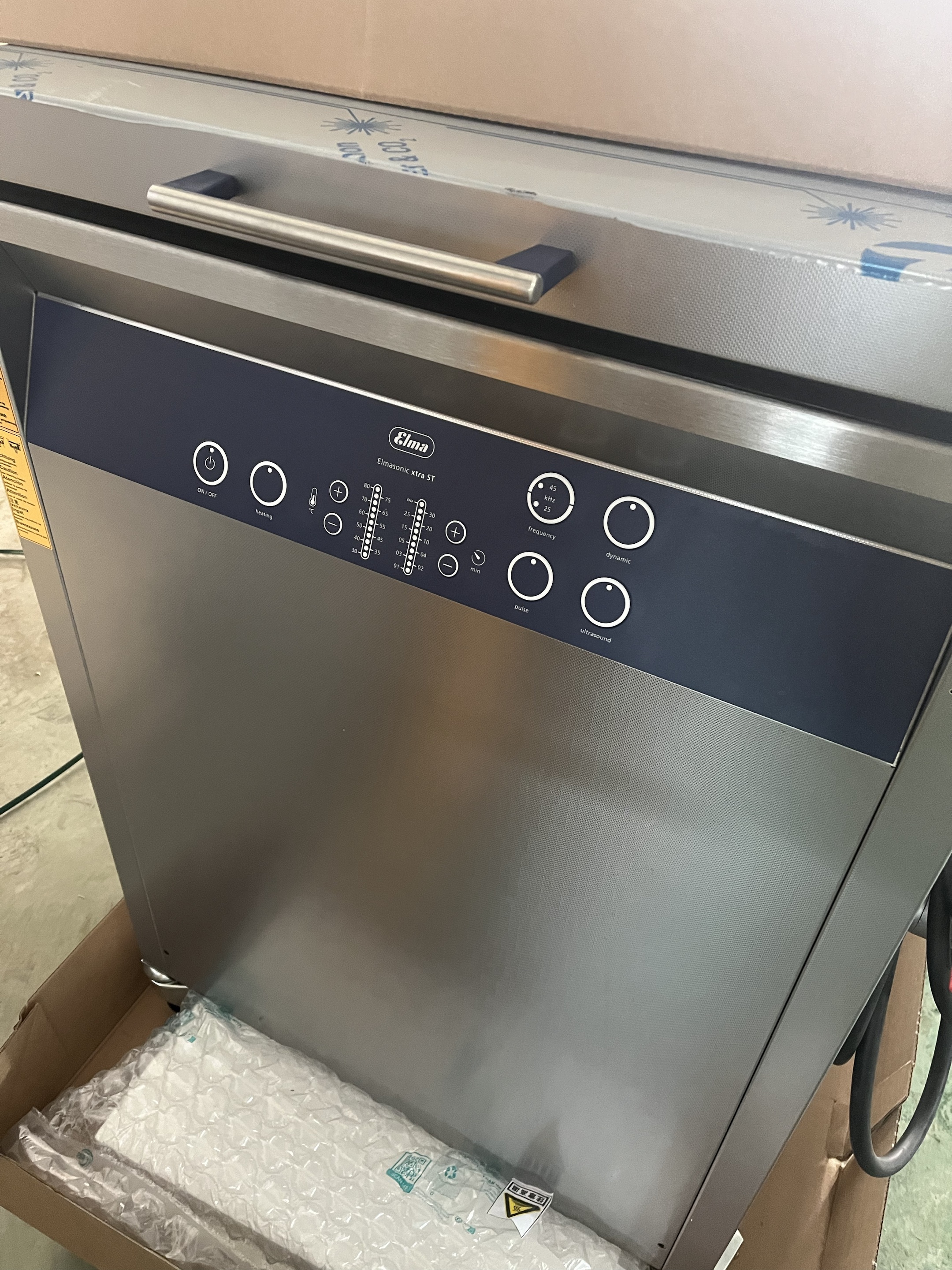 elma超声波清洗机ES xtra ST 1600H清洗工艺