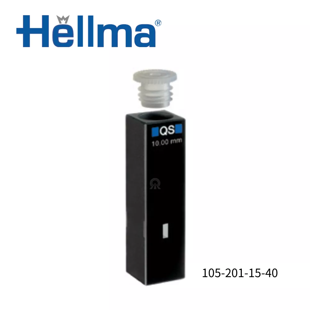 德国 Hellma 超微量比色皿 105-251-15-40深度15mm 窗口孔径3X3mm