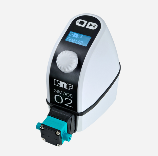 KNF隔膜液体计量泵SIMDOS 10 FEM 1.10 RC-P用于实验室
