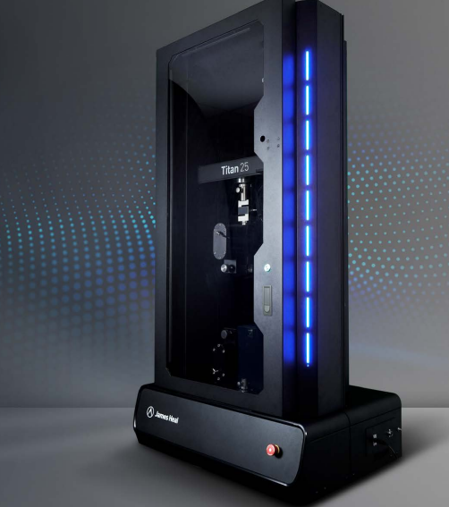 James Heal万能试验机Titan 25用于安全鞋绳索安全带测试