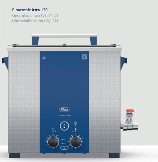 elma超声波清洗机Xtra 180新品上市-汉达森代理