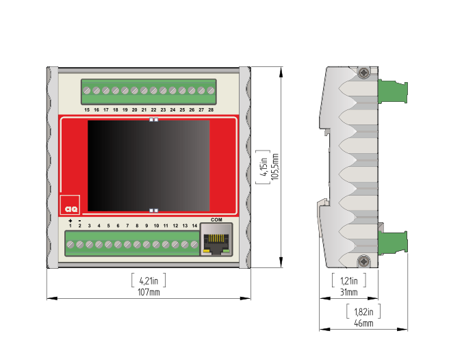瑞典AQ M-Tech D107超声控制器适配工业流体、罐体监测场景